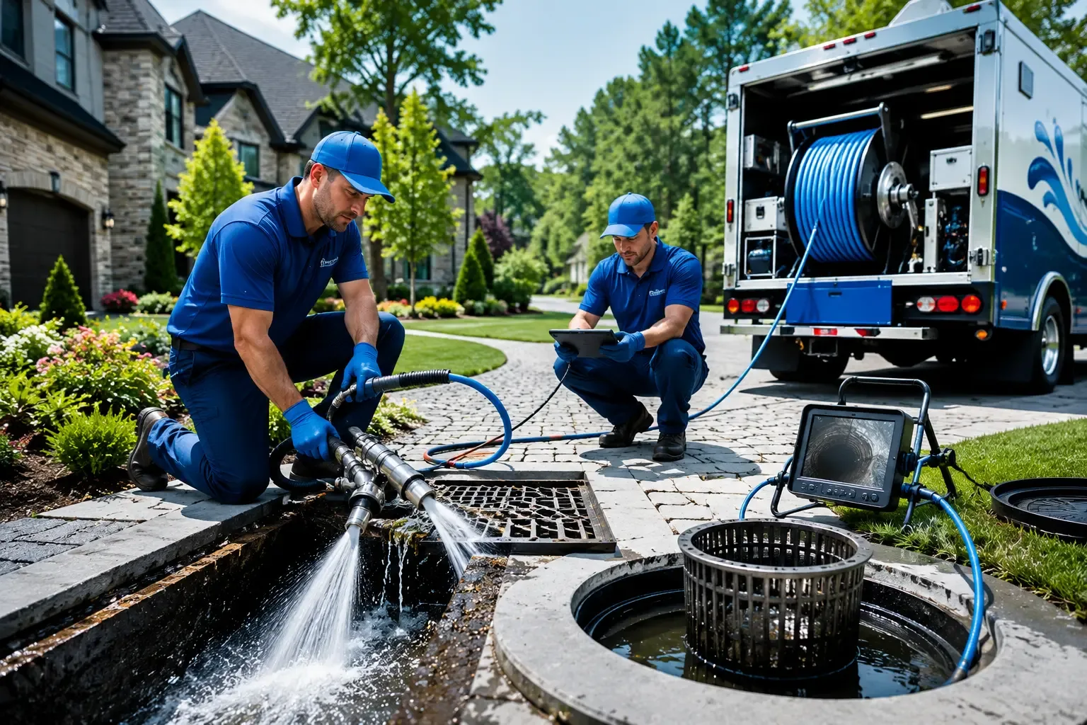 Local outdoor drain cleaning professionals in Marion, MI
